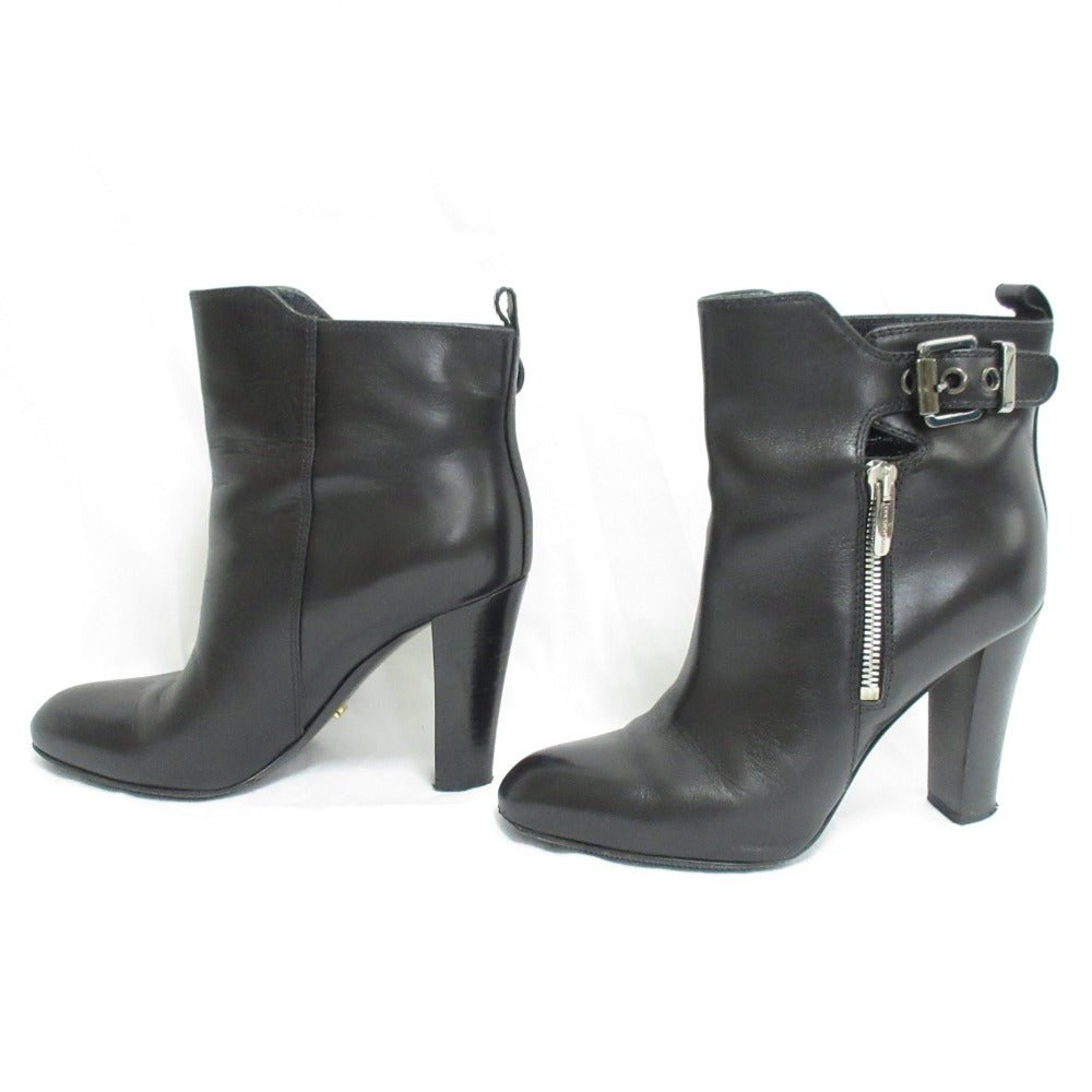 Sergio Rossi Leather Short Boots