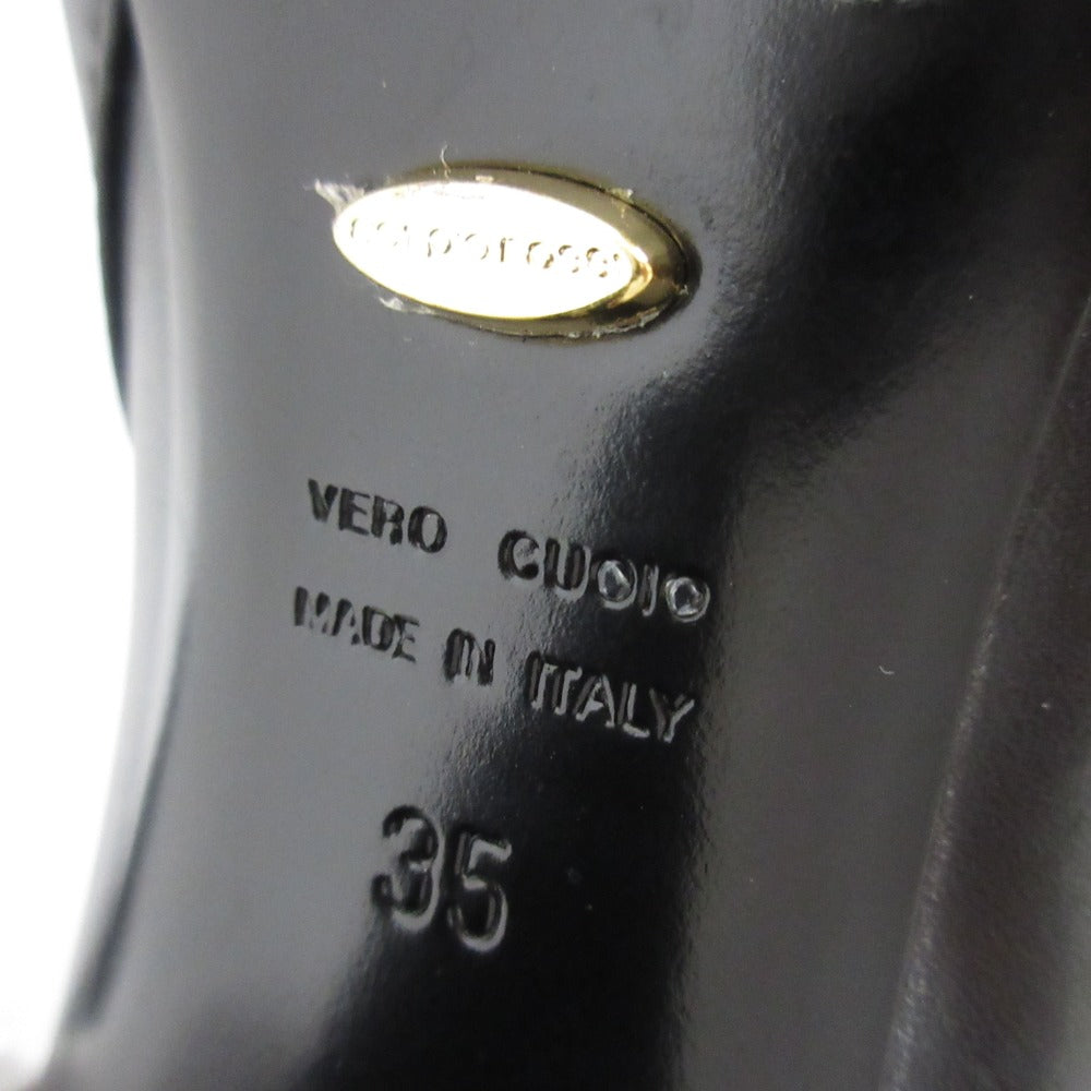 Sergio Rossi Leather Short Boots