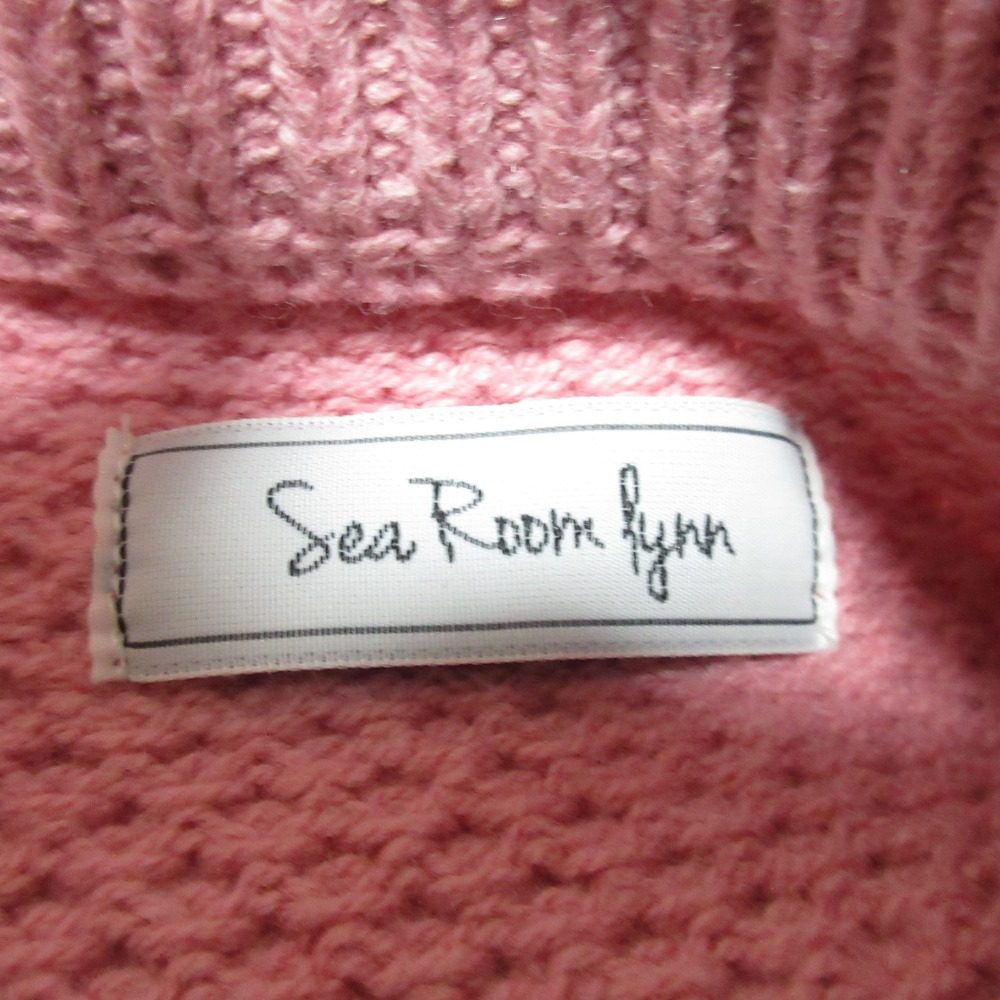 SeaRoomlynn ワッフルニットトレーナー