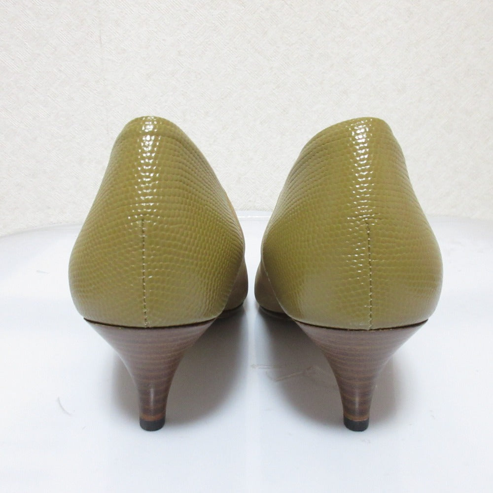 自由区 スエードポインテッドトゥパンプス