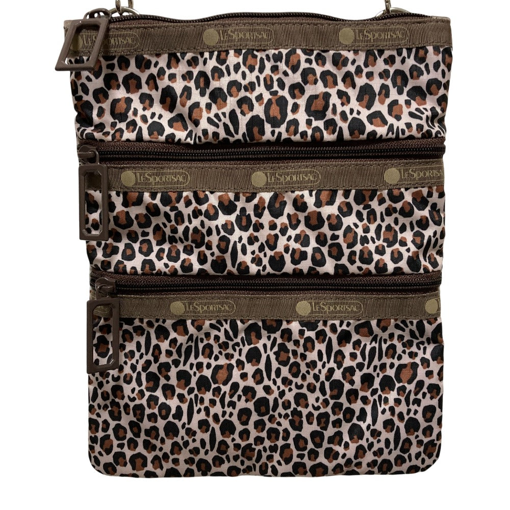 レスポートサック ケイシー レオパード柄 ショルダーポーチ