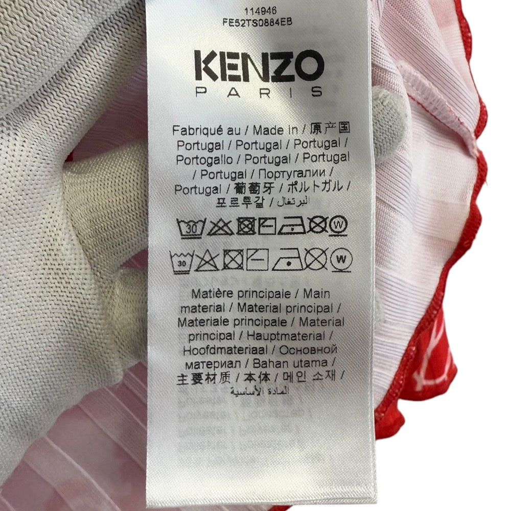 ケンゾー FLOWER CAMO ミディ クロップド トップ