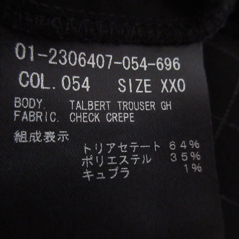 セオリー グラフ チェック パンツ