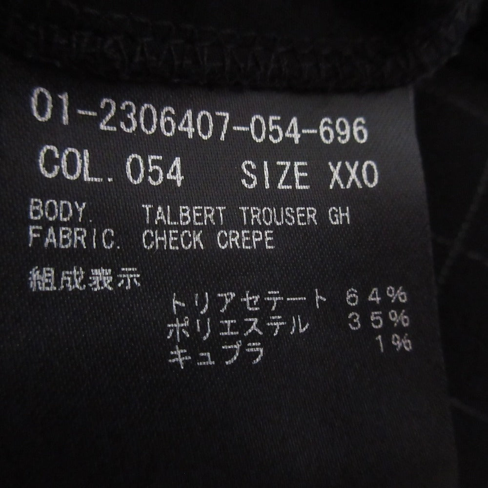 セオリー グラフ チェック パンツ