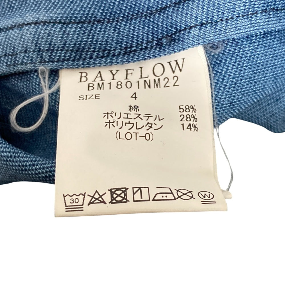 BAYFLOW デニムウエスタンシャツ