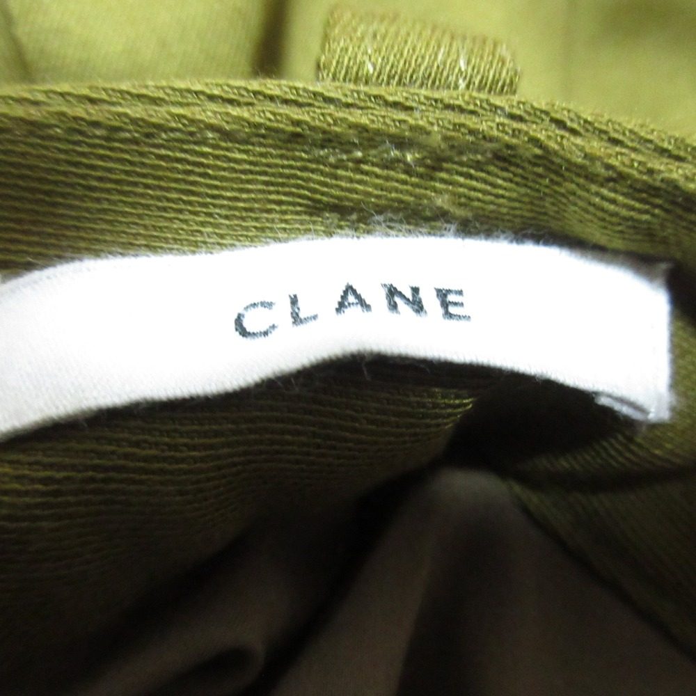 CLANEタックパンツ