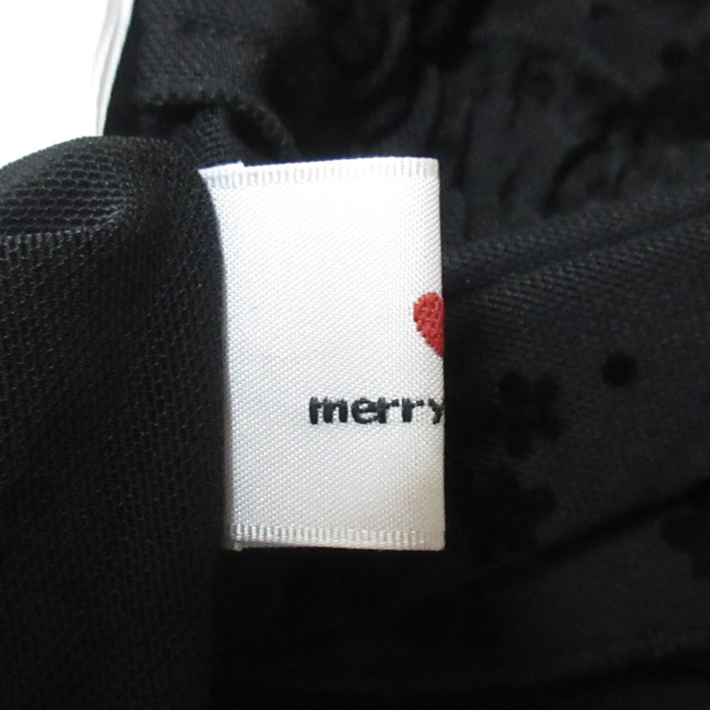merry jenny flower dotシアートップス