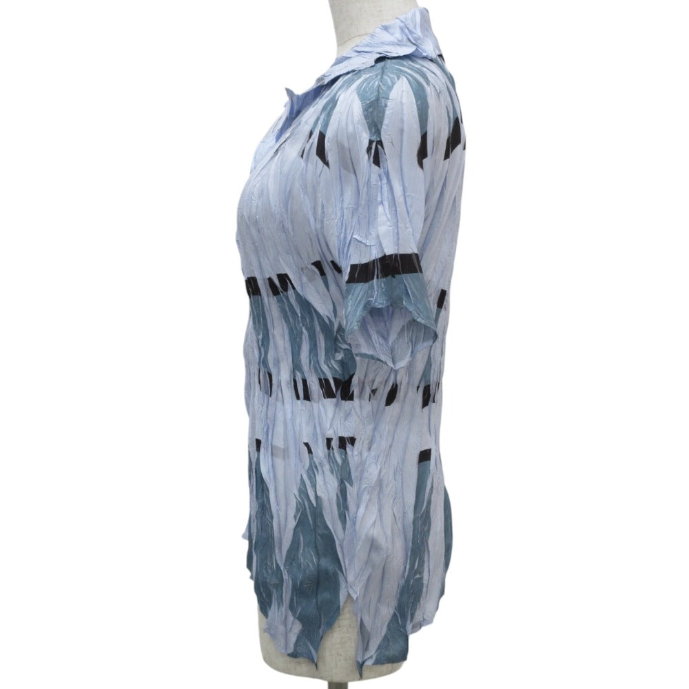 PLEATS PLEASE プリントプリーツカットソー