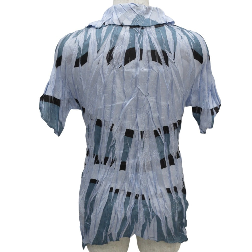 PLEATS PLEASE プリントプリーツカットソー