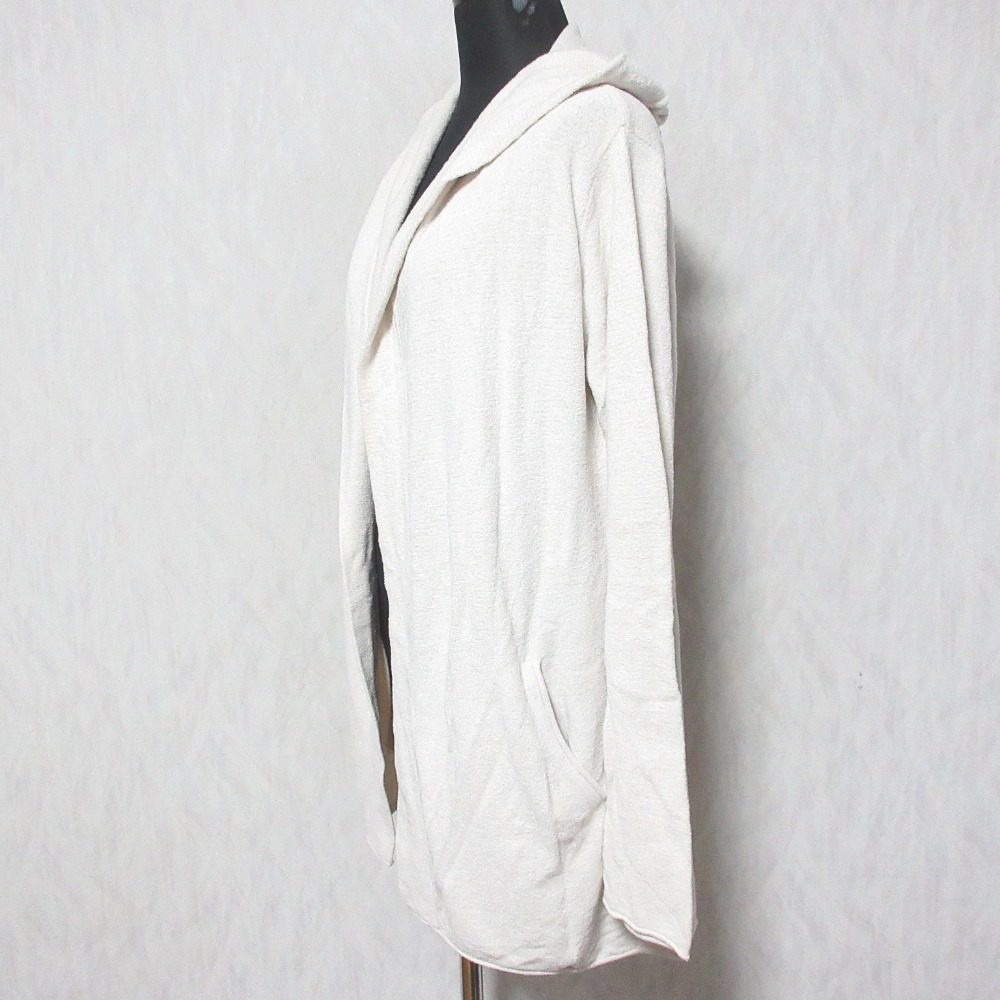 ベアフットドリームス HOODED CARDI ニットカーディガン