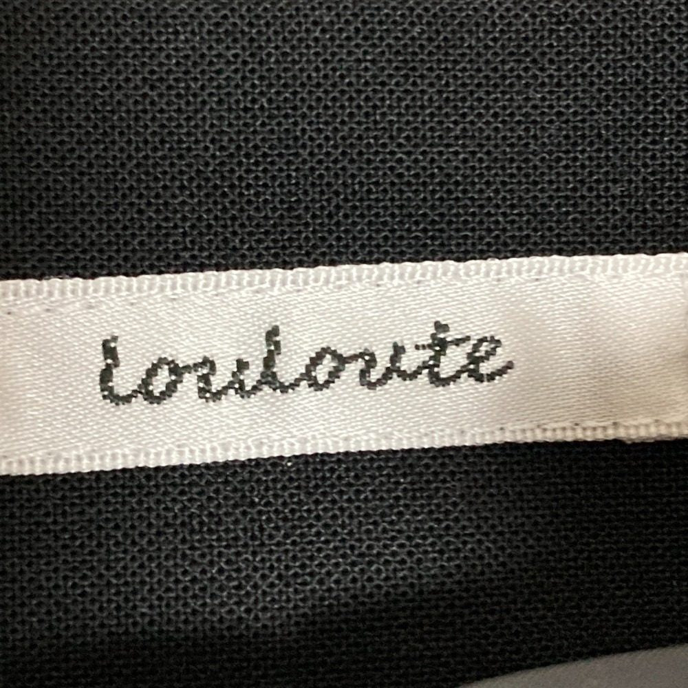 LOULOUTE変形裁断フレアロングスカート