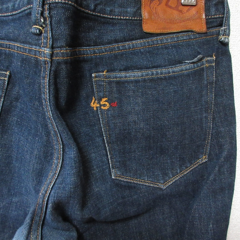 45R Straight Denim Pants Jeans