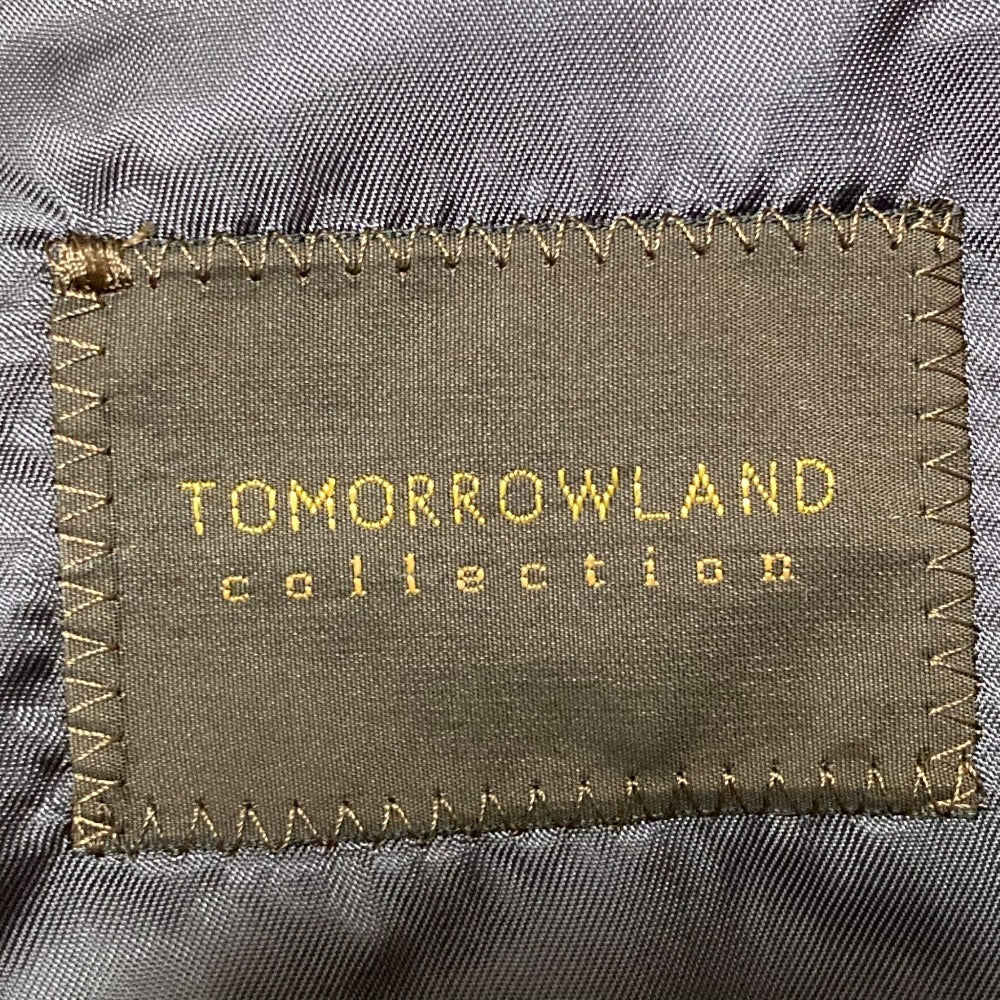 TOMORROWLAND collection REGGIANI シルキーフィニッシュノーカラージャケット
