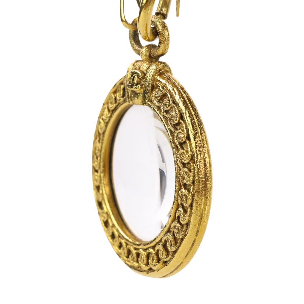 Chanel Coco Mark Loupe Necklace Pendant