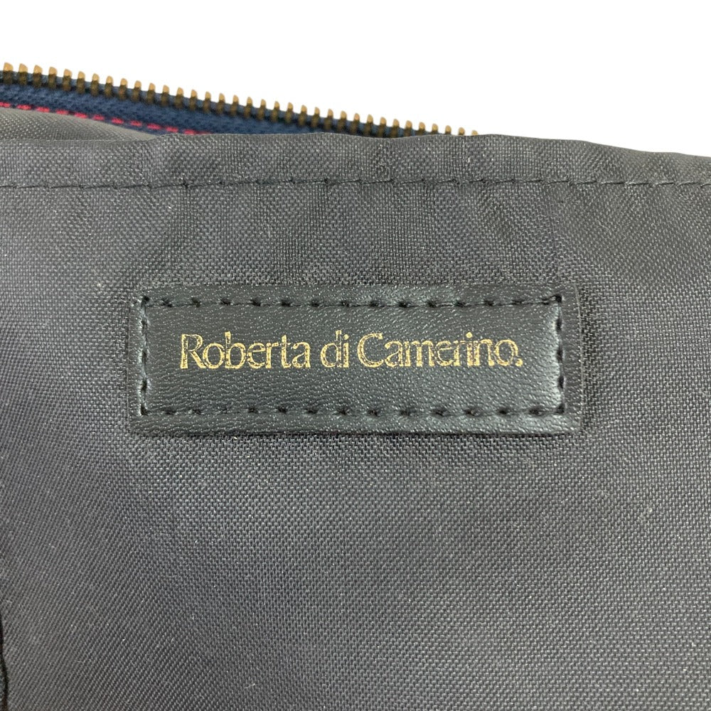 ロベルタ ディ カメリーノ ロゴ刺繍 ショルダーバッグ