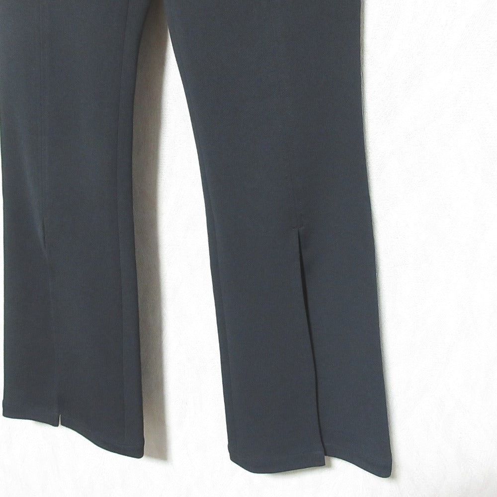 A+TOKYO ウォッシャブル スリット フレア パンツ