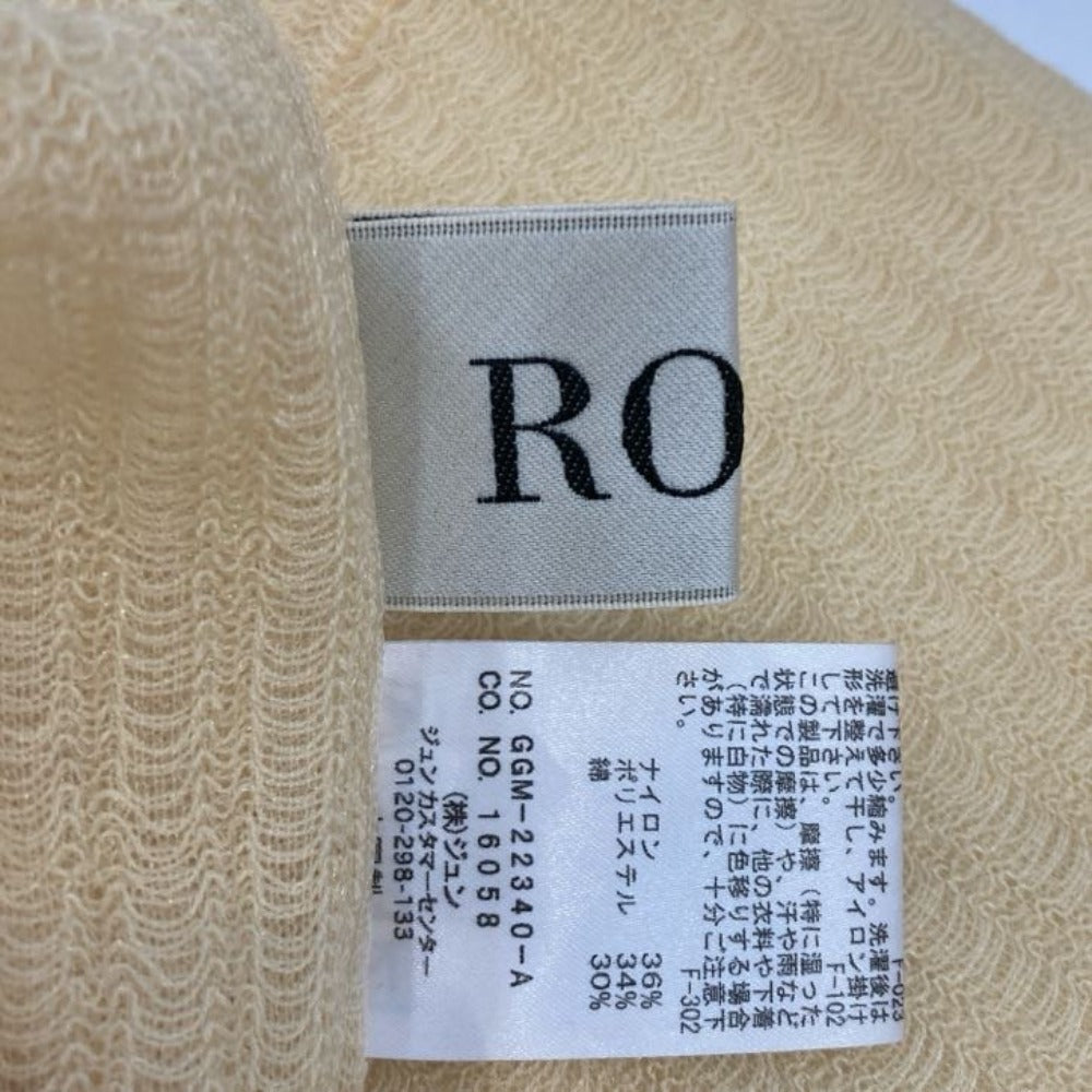 ROPE シアーニット2wayカーディガン