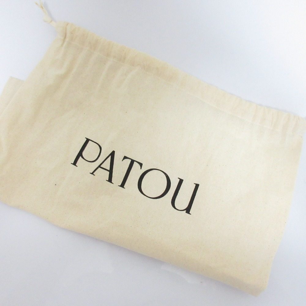 Patou レザー ドローストリング パンプス
