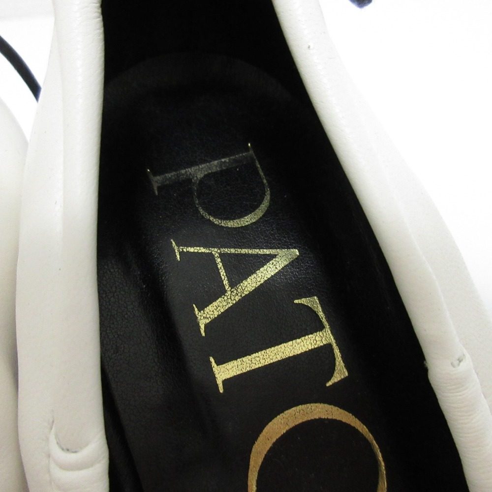 Patou レザー ドローストリング パンプス