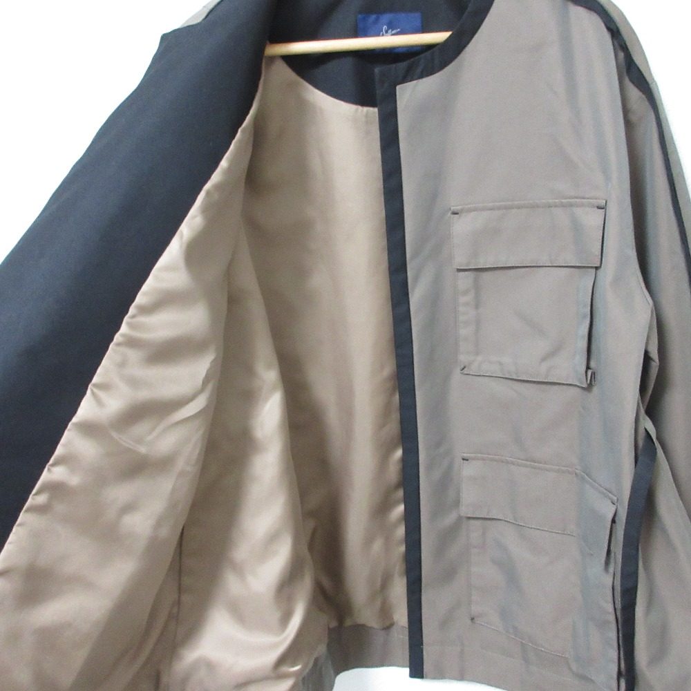 ソフィット シャンブレー ショート コート