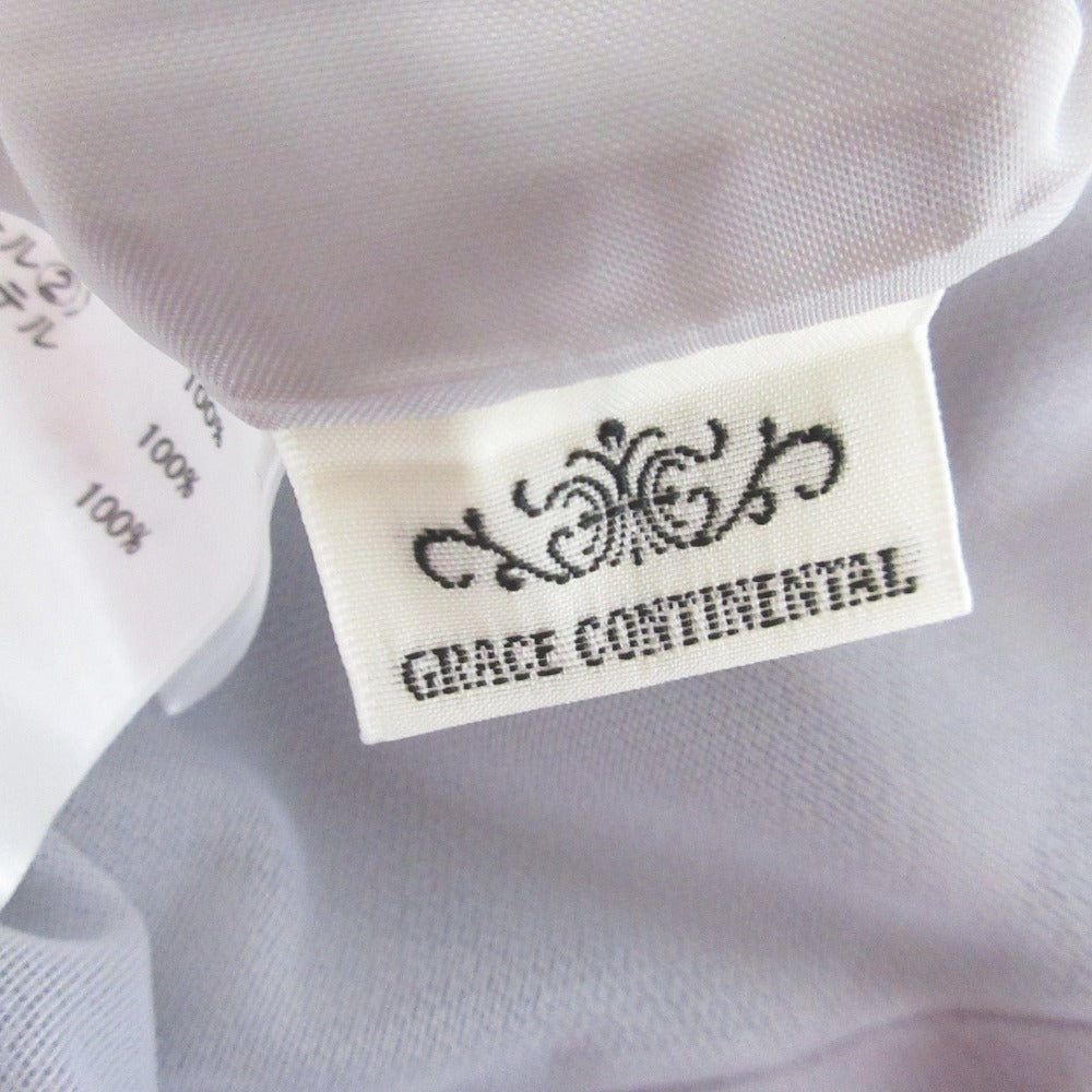GRACE CONTINENTAL ドレープ リボン サロペット
