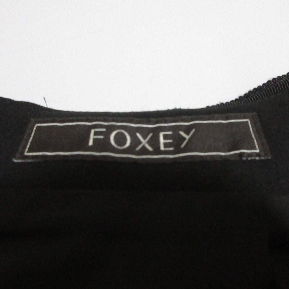 FOXEY プリーツ シック スカート