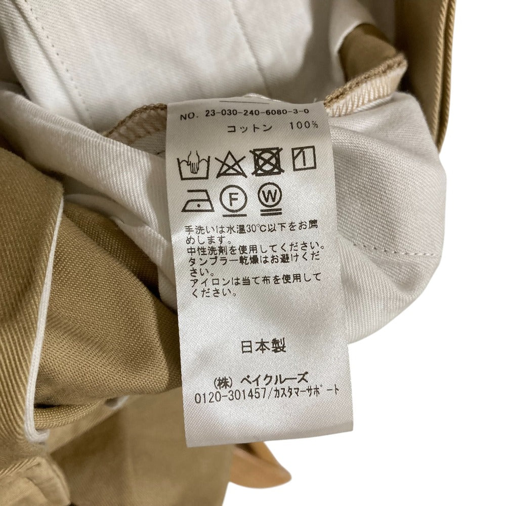 ノーブル ワイド チノ パンツ