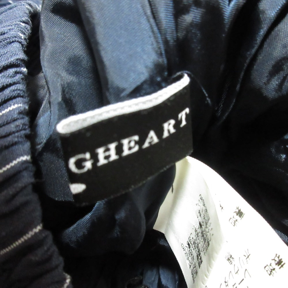 BEATING HEART ストライプロングスカート