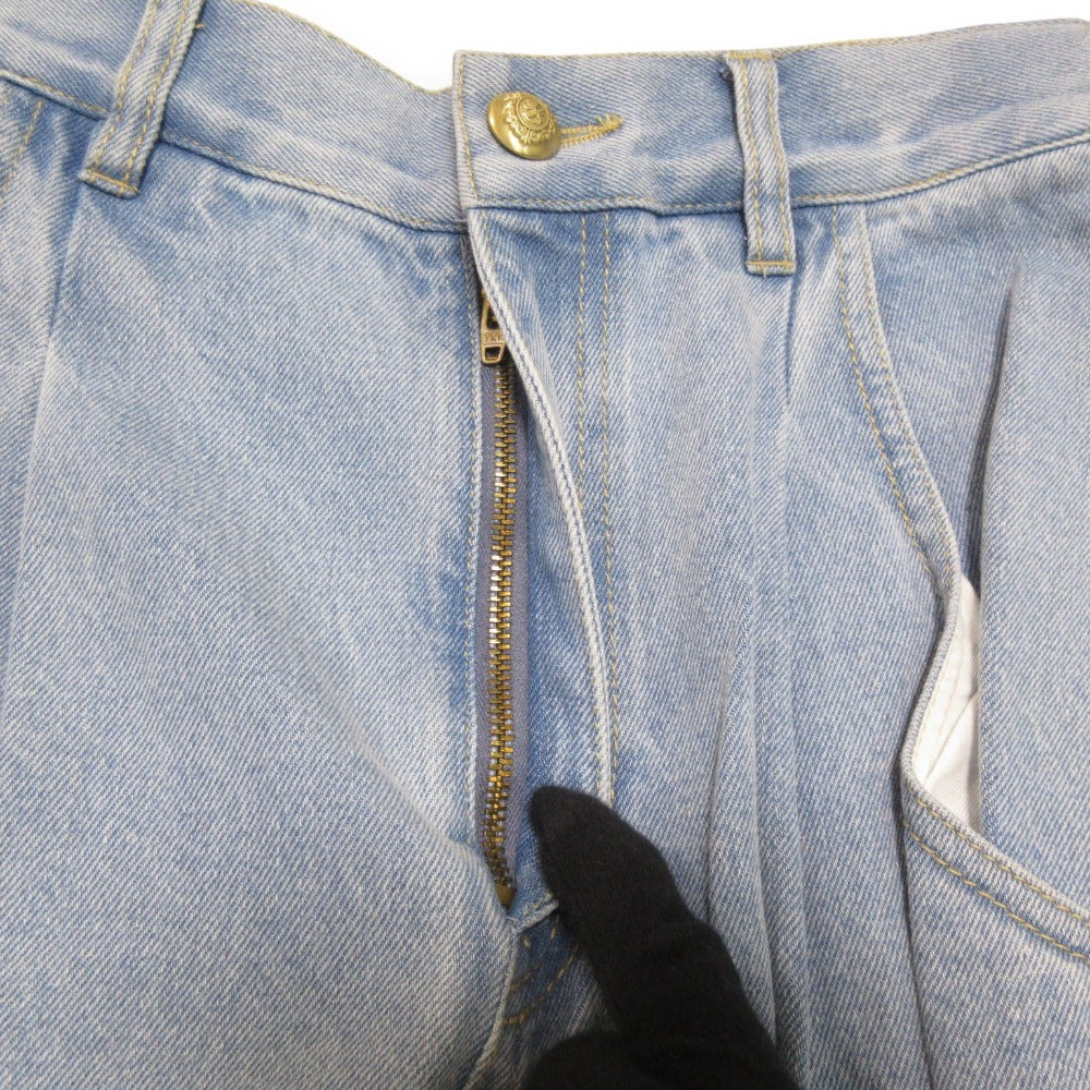 Diagram ロール アップ ワイド パンツ デニム