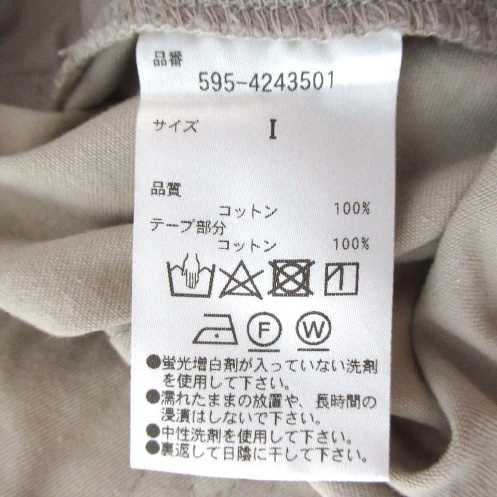 MARGARET HOWELL DRY NATURAL COTTON TWILL パンツ