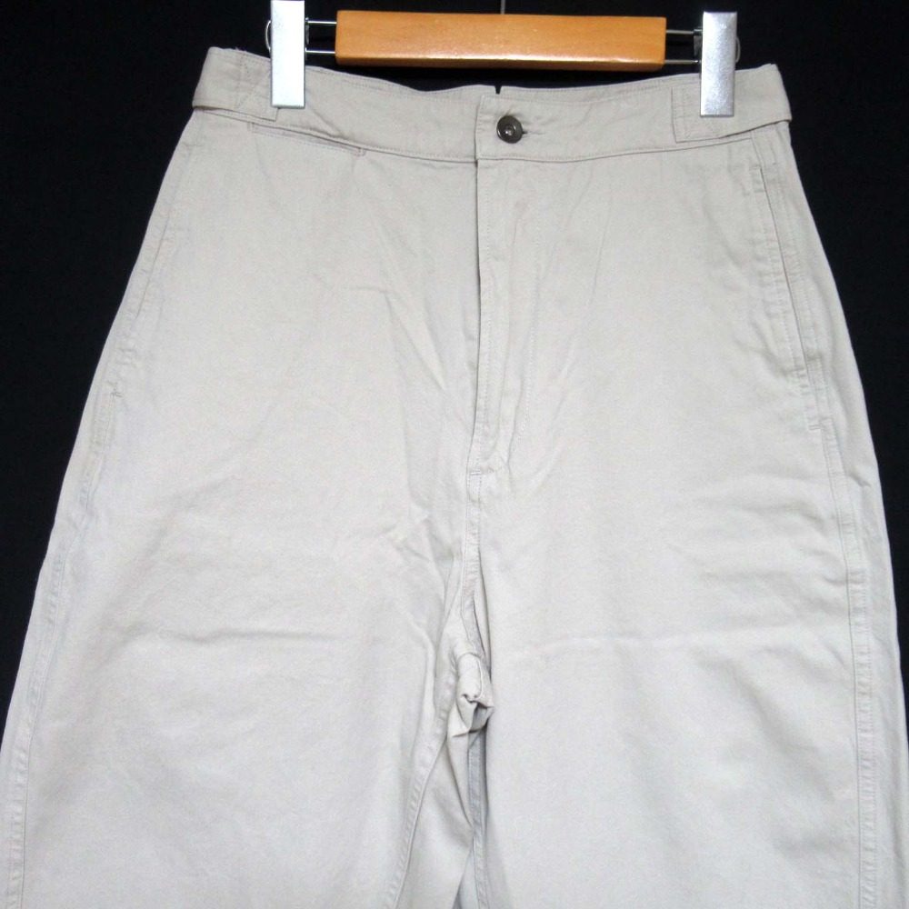 MARGARET HOWELL DRY NATURAL COTTON TWILL パンツ