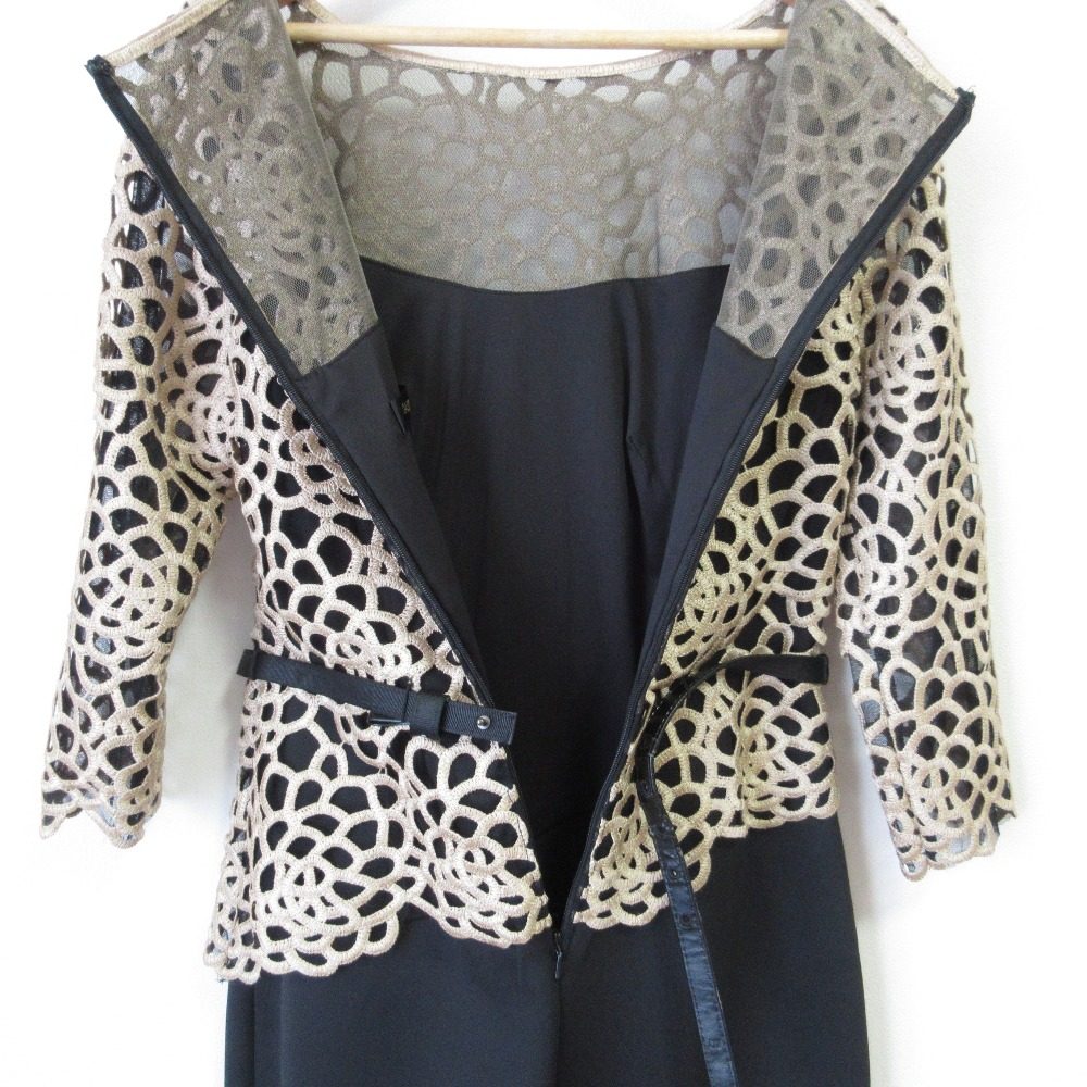 TADASHI SHOJI カットワーク レース ドレス