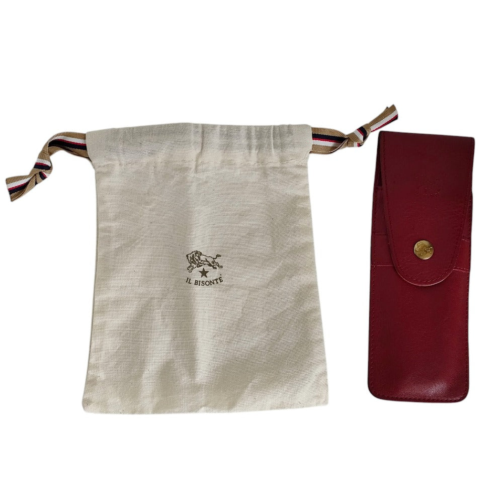 IL BISONTE レザー ペン ケース