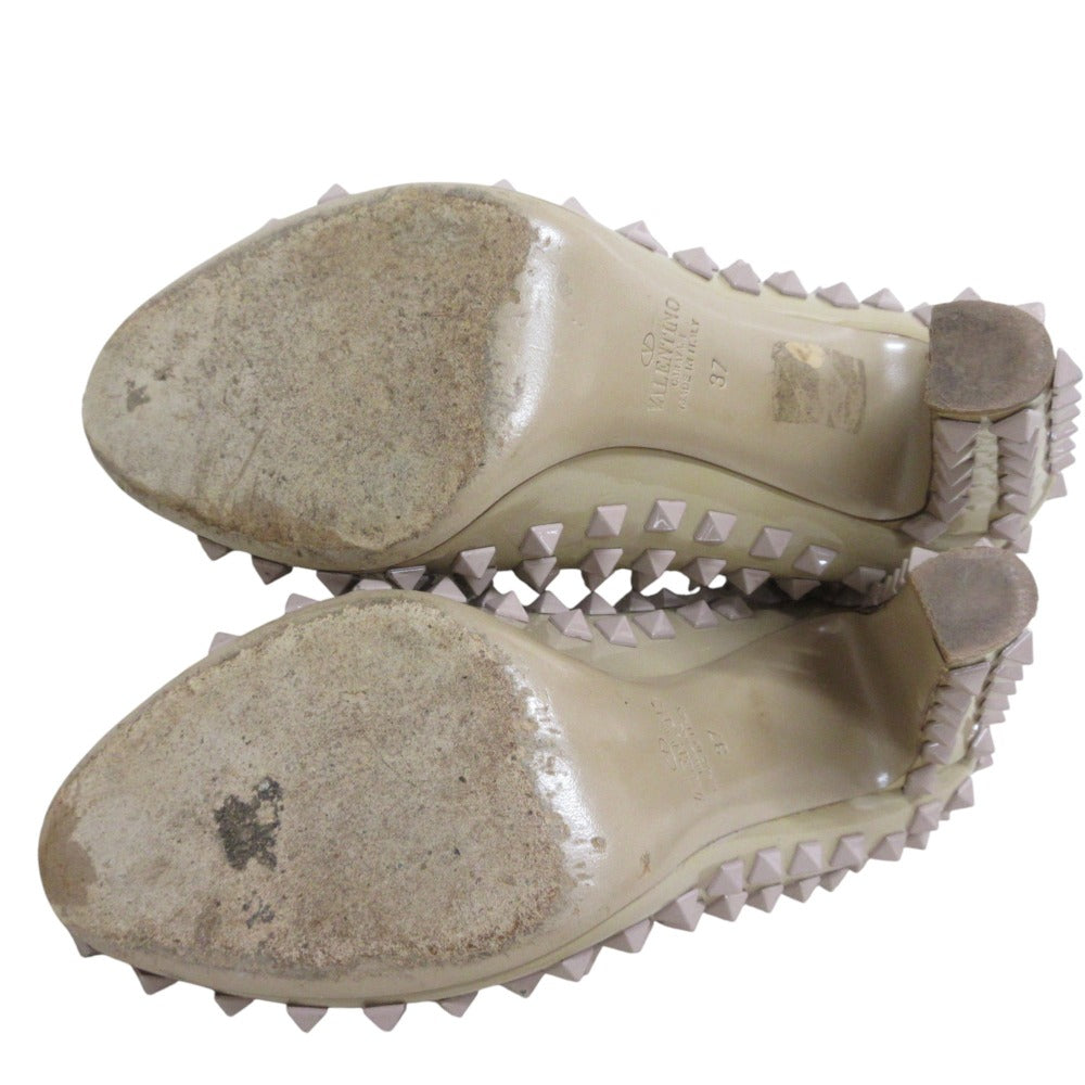 ヴァレンティノ ガラヴァーニ ロックスタッド パンプス