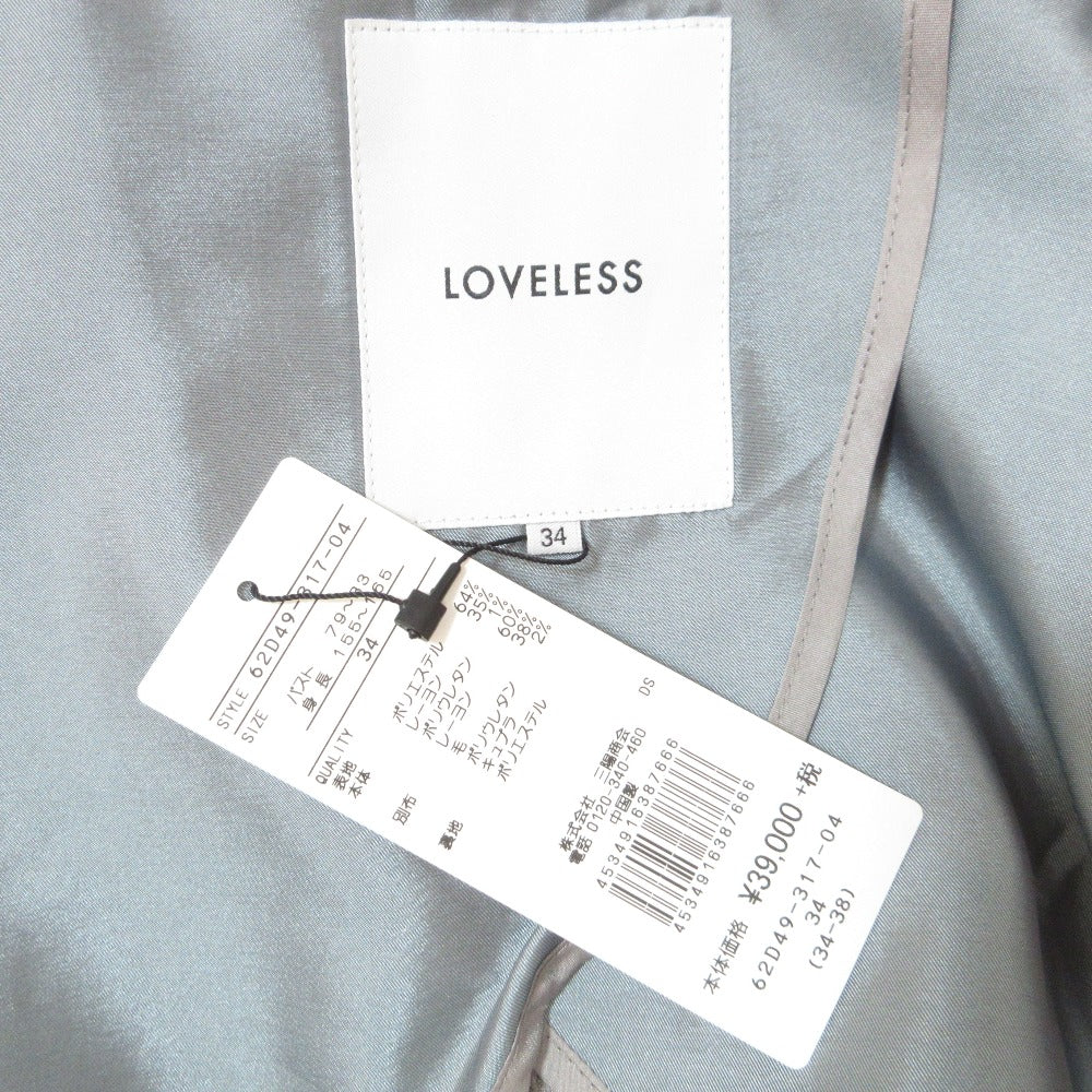 LOVELESS Check Blocking Single Tailored Jacket