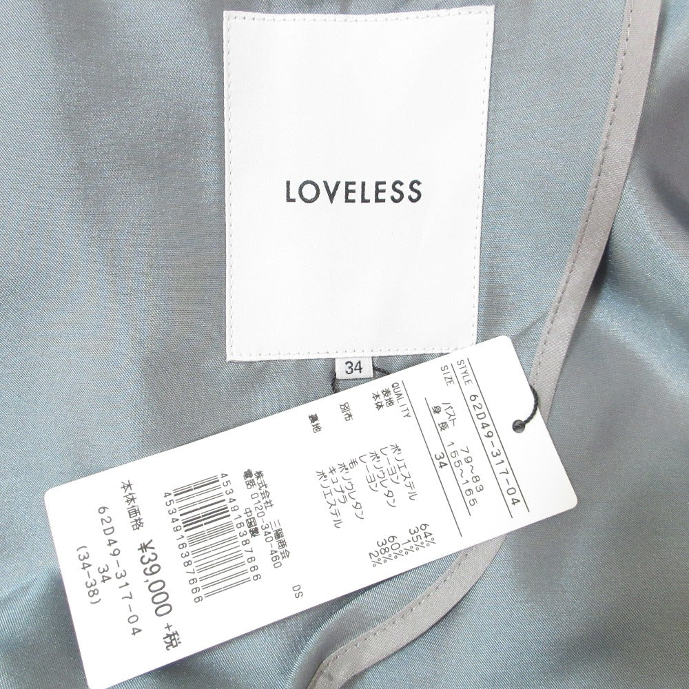LOVELESS チェック ブロッキング テーラードジャケット