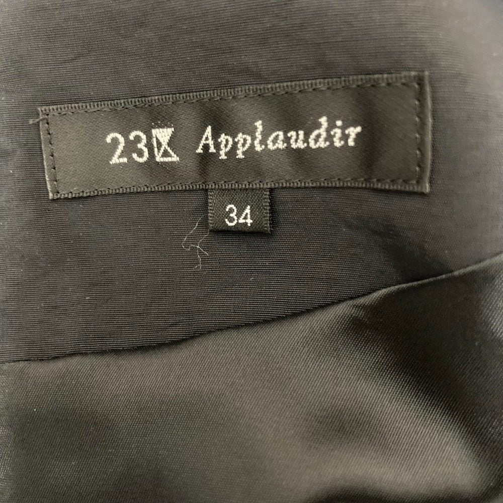 23区 Applaudir ソフト タフタ ドレス