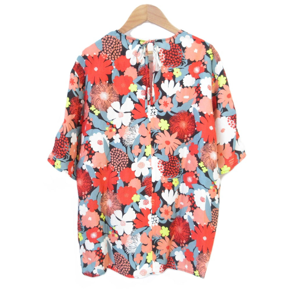 marimekko ANTIIKKI SUVIKIMPPU キュプラ ブラウス