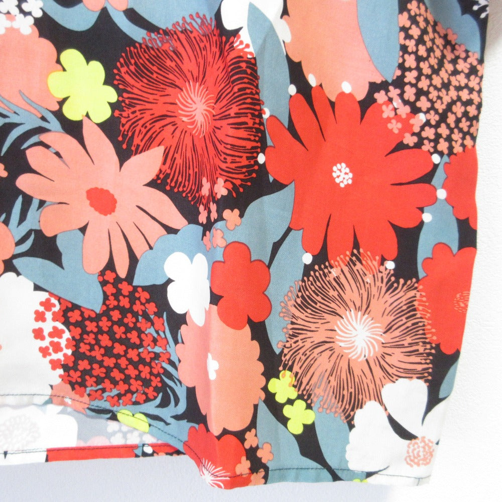 marimekko ANTIIKKI SUVIKIMPPU キュプラ ブラウス