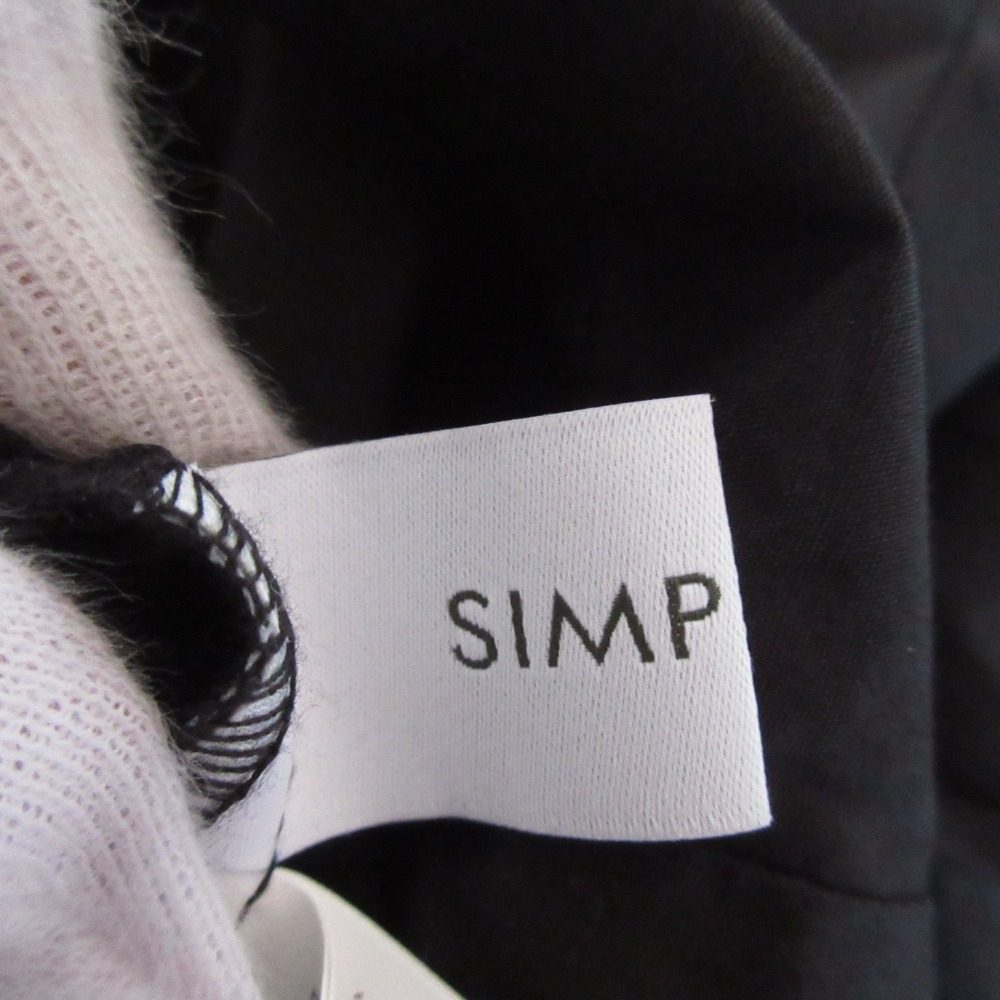 Simplicite ビッグ カラー 長袖 シャツ