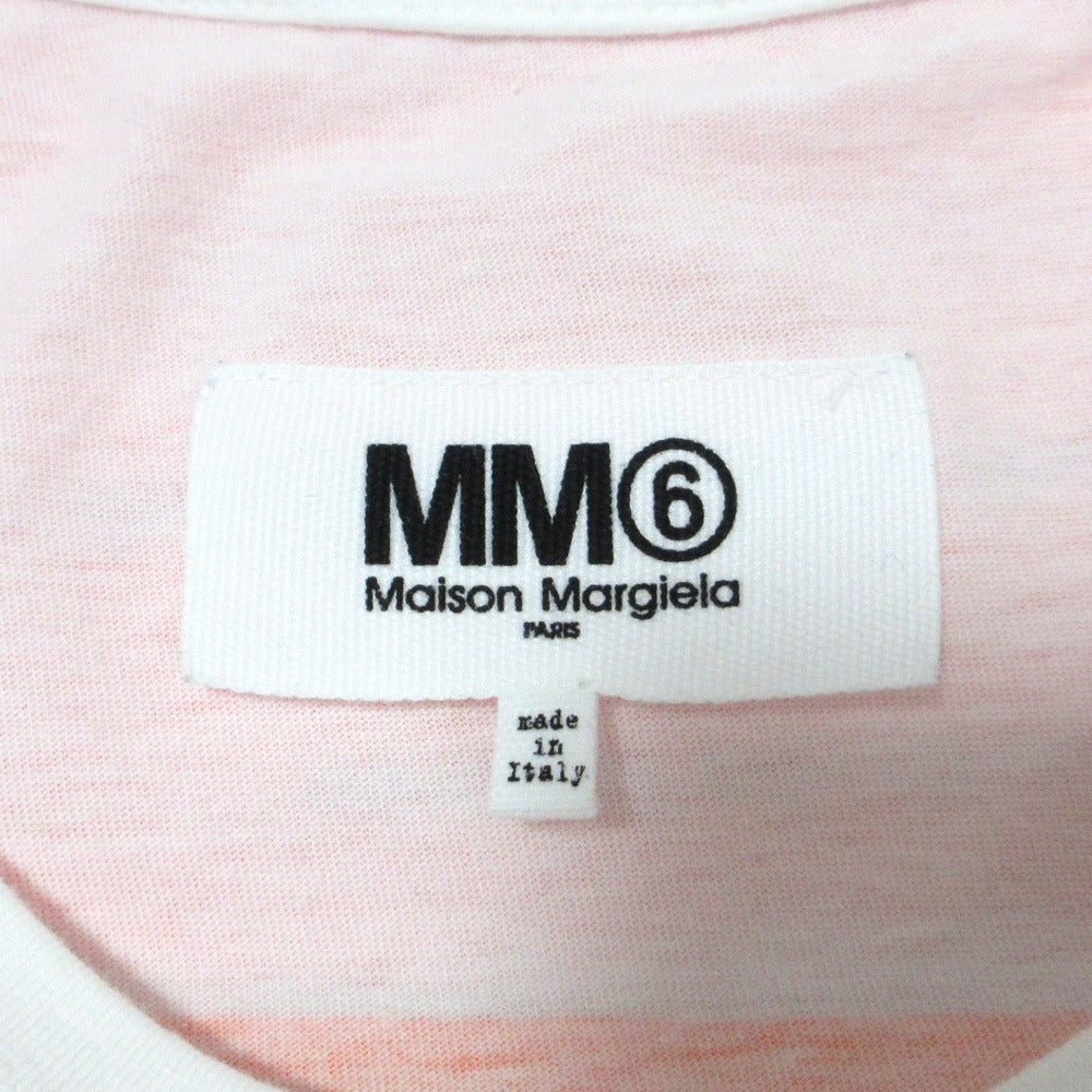 MM6 Maison Margiela カレンダープリント コットン Tシャツ