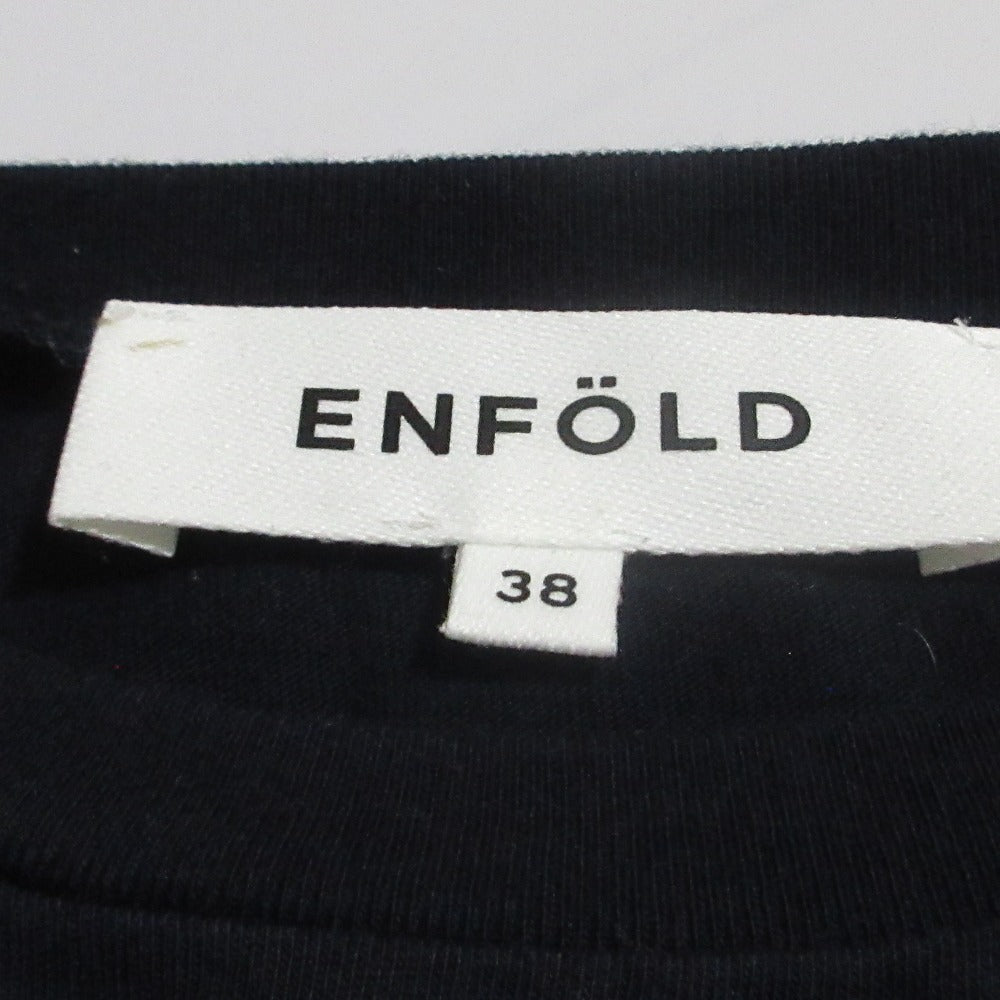 ENFOLD SCALLOP WIDE Tシャツ コットン Tシャツ