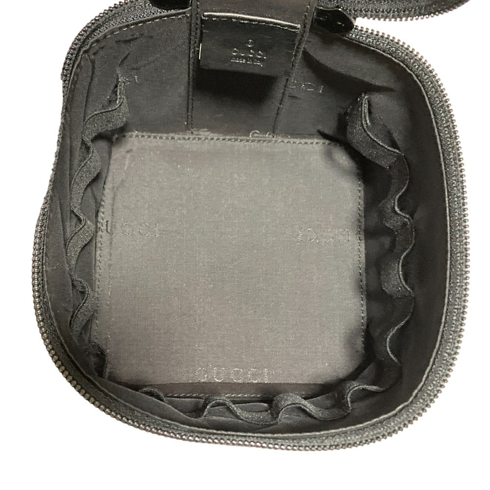 グッチ GGキャンバス トップハンドル バニティバッグ