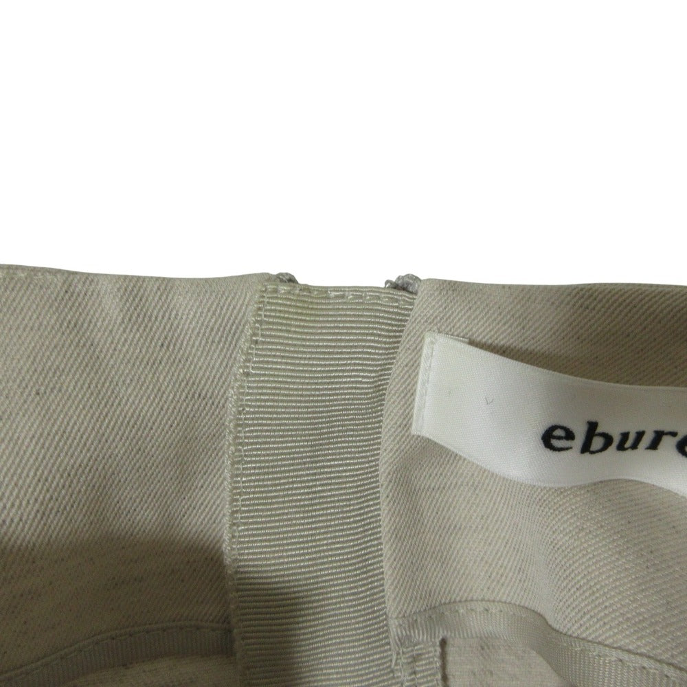 ebure リネンブレンドプルオーバーブラウス