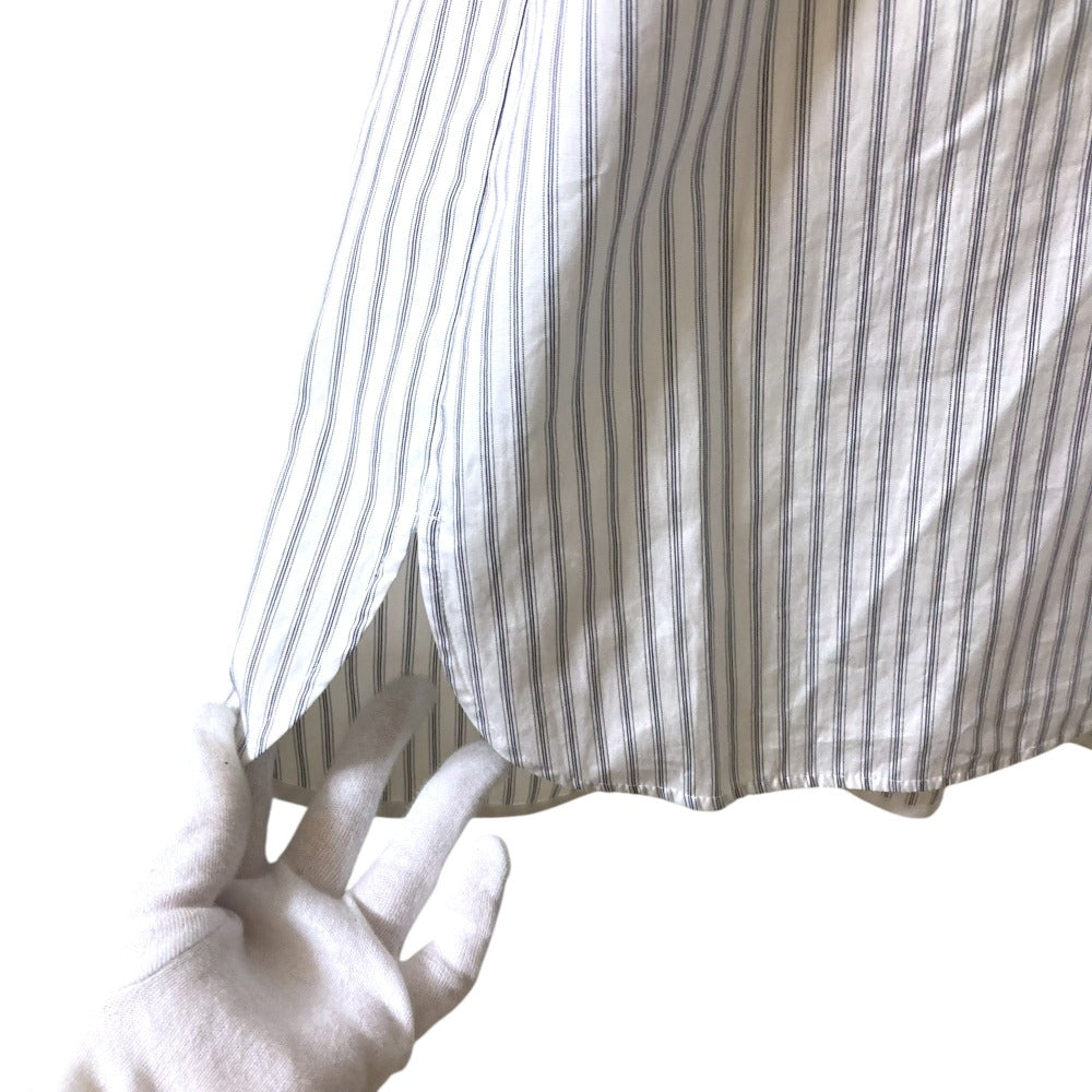 ENFOLD FRONT WING SHIRT ストライプシャツ
