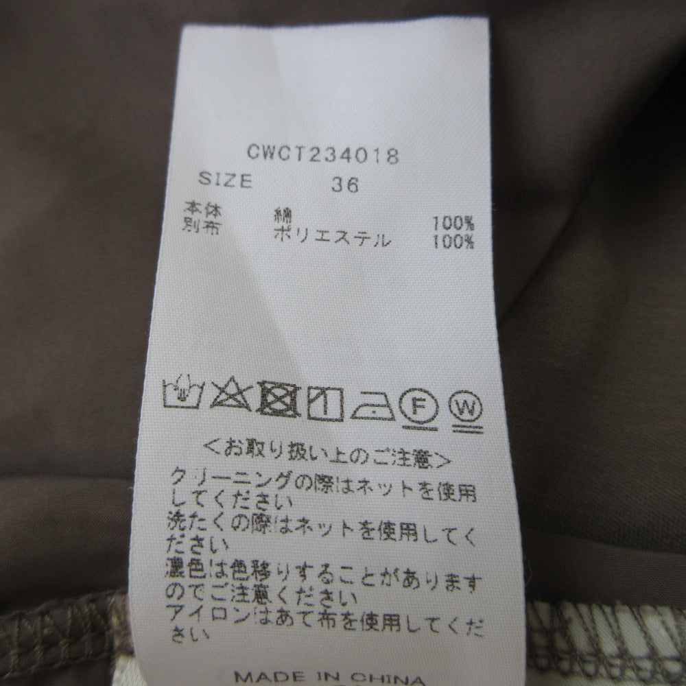 CELFORD ラウンドヘムフリルカットソー