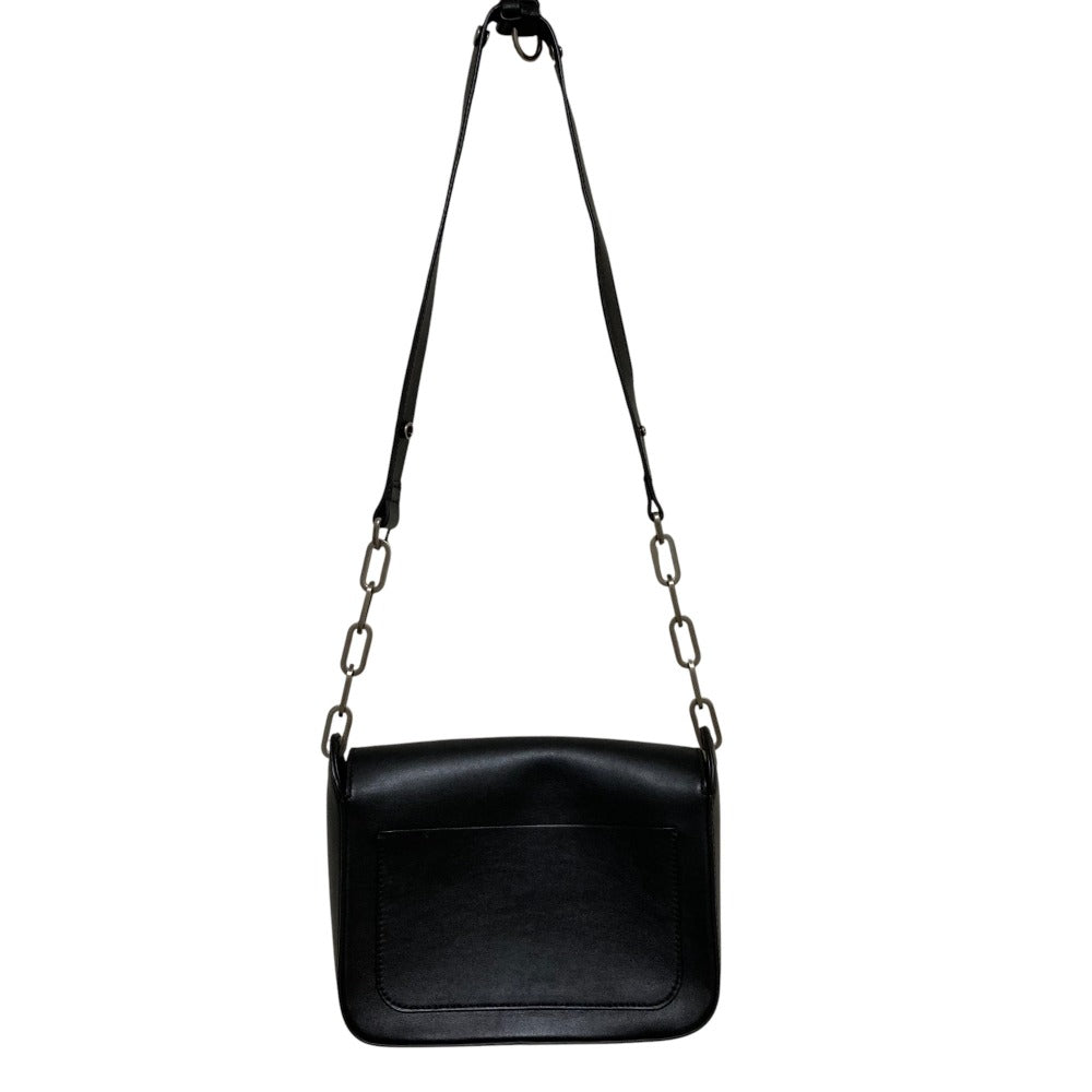 Coccinelle レザー フラップ チェーン ショルダー バッグ