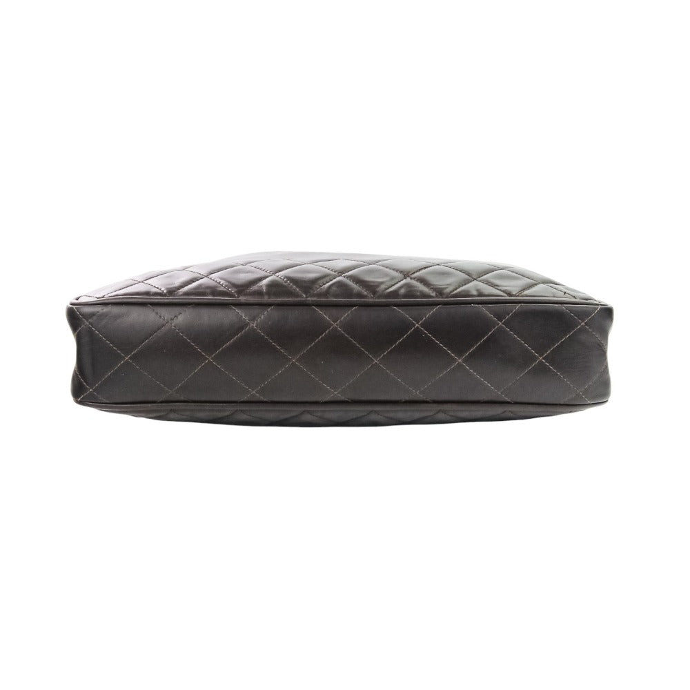 シャネル マトラッセ レザー チェーンショルダーバッグ