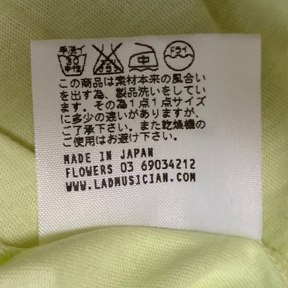 LAD MUSICIAN クルーネックポケットコットンTシャツ