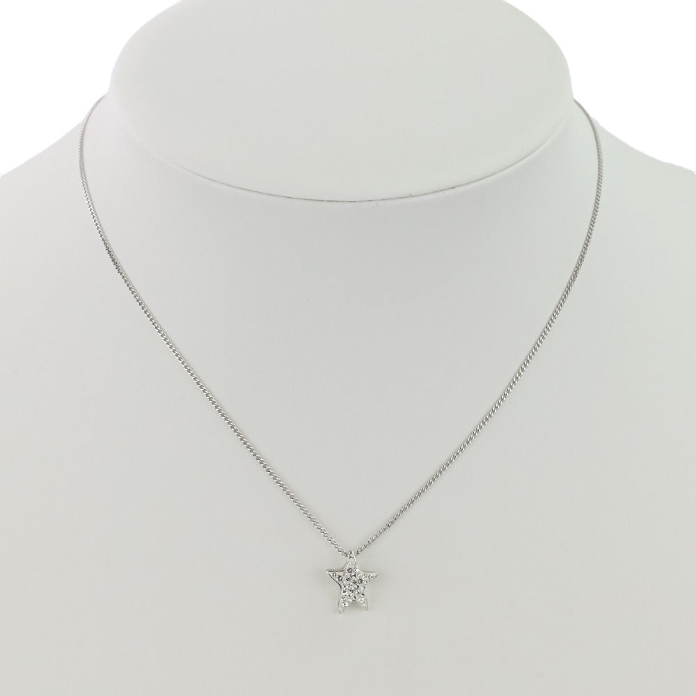 スワロフスキー フリッカー スター ネックレス ピアス セット